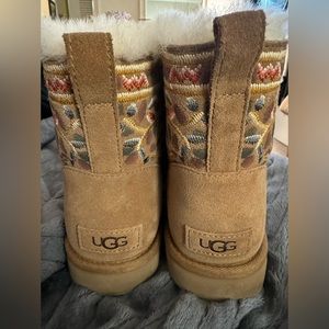 Unique UGG boots, worn once